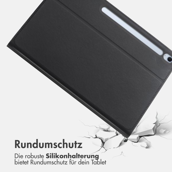 Accezz Classic Klapphülle Samsung Galaxy Tab S10 FE Plus - Schwarz