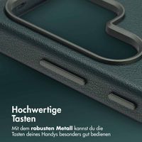 Accezz MagSafe Leather Backcover Samsung Galaxy S25 Ultra - Cedar Green