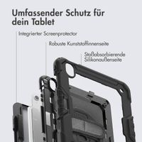 Accezz Robustes Back Cover mit Schultergurt Apple iPad Air 11 Zoll (2026) M4 / (2025) M3 / (2024) M2 - Schwarz