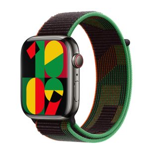 Apple Sport Loop Armband für Apple Watch | 38/40/41/42 mm - Black Unity