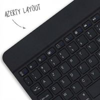 Accezz Bluetooth Keyboard Klapphülle Samsung Galaxy Tab A11 Plus - AZERTY / FR - Schwarz