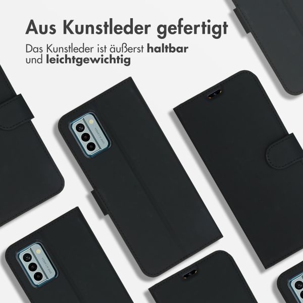 Accezz Wallet TPU Klapphülle Nokia G22 - Schwarz