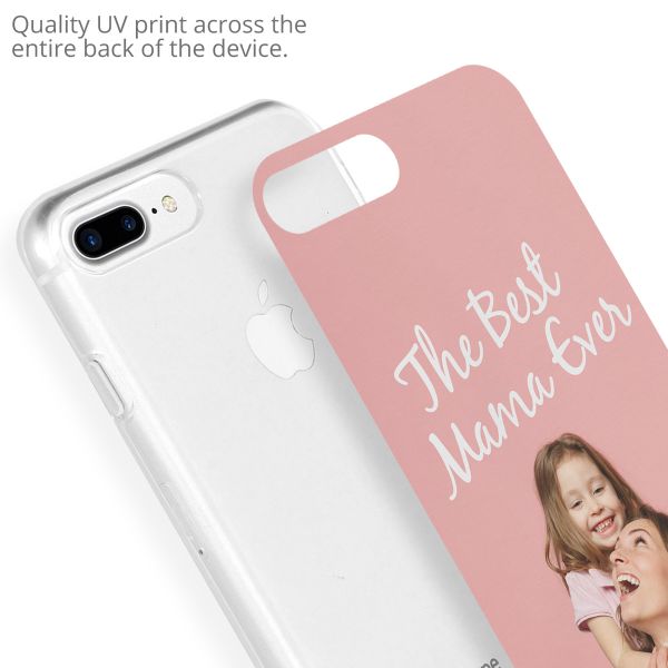 Gestalte deine eigene Clear Case Apple iPhone 8 Plus / 7 Plus - Transparent