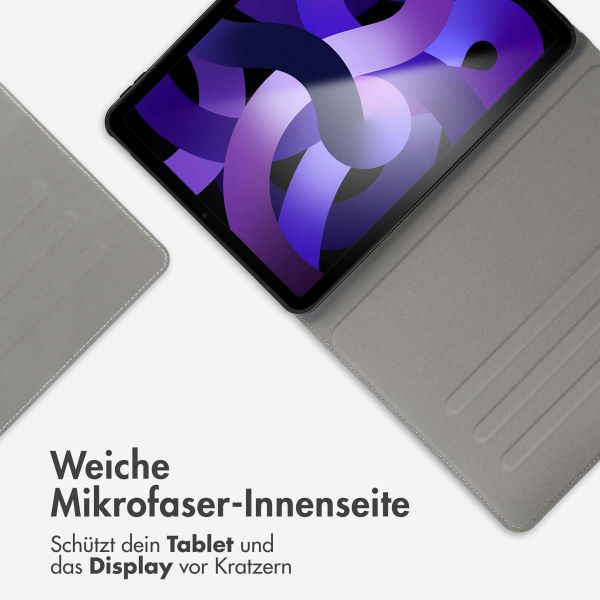 Accezz Classic Klapphülle Apple iPad Pro 11 (2018/2020/2021/2022) / Air 5 (2022) / Air 4 (2020) - Greige