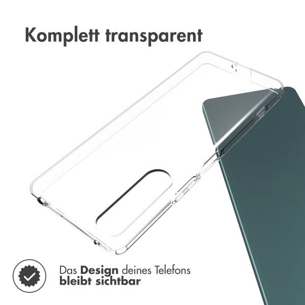 Accezz Clear TPU Backcover Sony Xperia 5 IV - Transparent