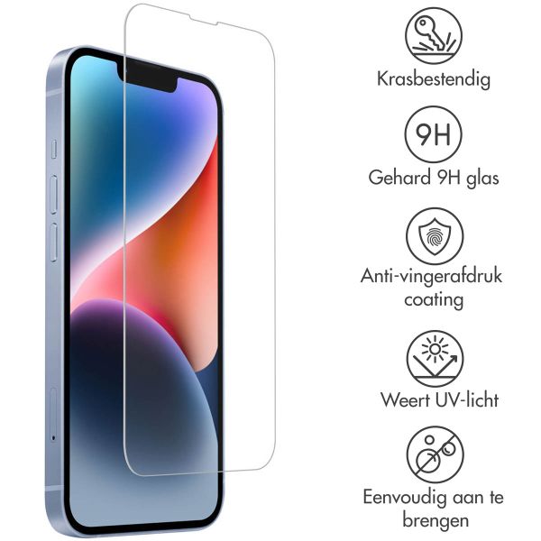 Accezz Displayschutz 10er-pack aus gehärtetem Glas Apple iPhone 17e / 16e / 14 / 13 / 13 Pro