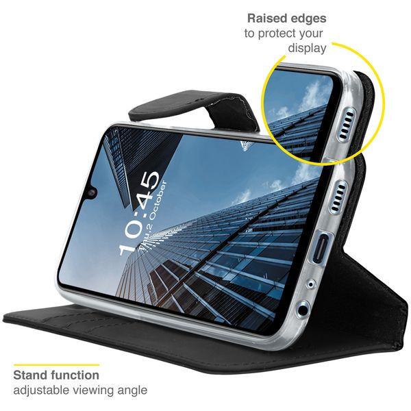 Accezz Wallet TPU Klapphülle Samsung Galaxy A32 (4G) - Schwarz