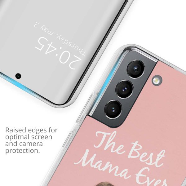 Gestalte deine eigene Clear Case Samsung Galaxy S22 Plus - Transparent