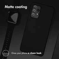Accezz Color TPU Hülle Samsung Galaxy Xcover 6 Pro - Schwarz