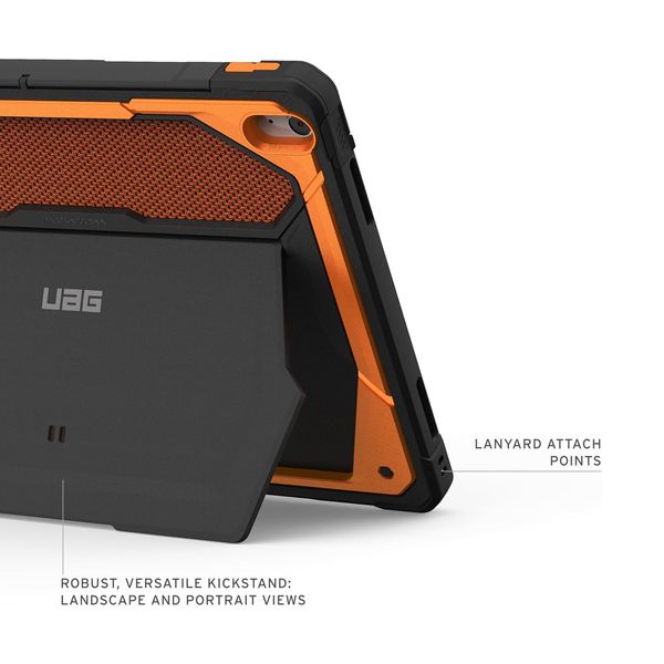 UAG Monarch Kevlar Backcover Apple iPad Air 13 Zoll (2026) M4 / (2025) M3 / (2024) M2 - Kevlar Burnt Orange