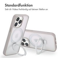 Accezz Ring Stand Backcover mit MagSafe Apple iPhone 13 Pro Max - Grau