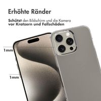 Accezz Clear TPU Backcover Apple iPhone 16 Pro Max - Transparent