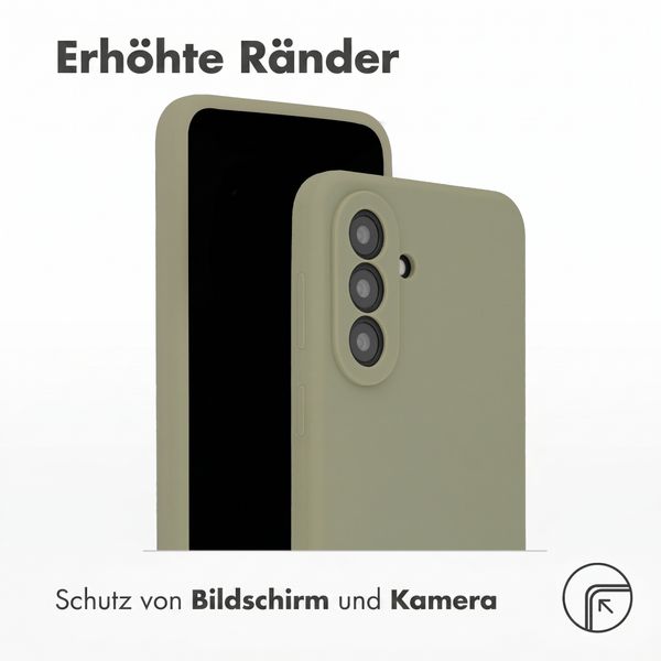 Accezz Liquid Silikoncase Samsung Galaxy A37 (5G) - Cooper Green