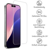 Accezz Displayschutz 2er-pack aus gehärtetem Glas Apple iPhone 18 Pro Max / 17 Pro Max / 16 Pro Max