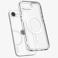 Spigen Ultra Hybrid Backcover MagSafe Apple iPhone 17e / 16e - Clear / White