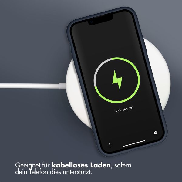 Accezz Liquid Silikoncase Apple iPhone 11 - Dunkelblau