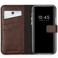 Selencia Echtleder Klapphülle Apple iPhone 12 (Pro) - Braun