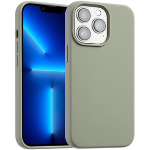 Accezz Liquid Silikoncase mit MagSafe Apple iPhone 13 Pro - Cooper Green
