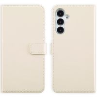 Selencia Echtleder Klapphülle Samsung Galaxy A16 - Greige