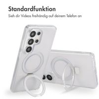 Accezz Ring Stand Backcover mit MagSafe Samsung Galaxy S26 Ultra - Transparent