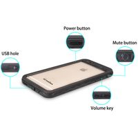 Redpepper Dot Waterproof Case Apple iPhone SE (2022 / 2020) / 8 / 7 / 6(s) - Schwarz