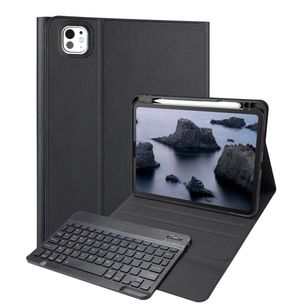 Accezz Bluetooth Keyboard Klapphülle Apple iPad Pro 11 (2025) M5 / (2024) M4 - AZERTY / FR - Schwarz