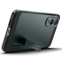 Spigen Tough Armor Backcover MagSafe Samsung Galaxy S25 Edge - Abyss Green