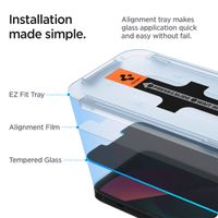 Spigen GLAStR Privacy EZ Fit Displayschutzfolie + Applicator - 2er-Pack Apple iPhone 13 / 13 Pro