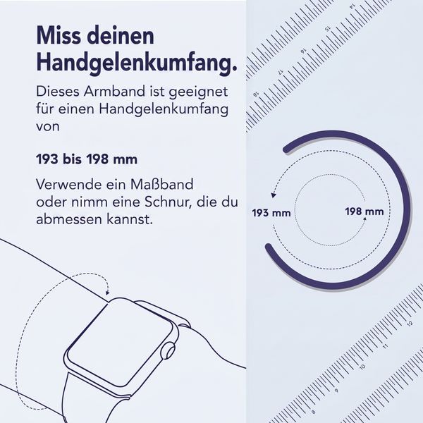 Apple Silikon Solo Loop für  Apple Watch | 44/45/46/49 mm - Größe 11 - Pink Citrus