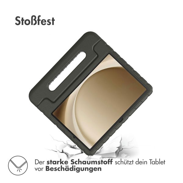 Accezz SchutzHülle mit Handgriff kindersicher Samsung Galaxy Tab A11 Plus / A9 Plus - Schwarz