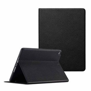Selencia Riva Klapphülle Apple iPad 9 (2021) 10.2 Zoll / iPad 8 (2020) 10.2 Zoll / iPad 7 (2019) 10.2 Zoll - Schwarz