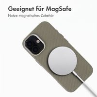 Accezz Mesh Backcover mit MagSafe Apple iPhone 16 - Dunkelgrau