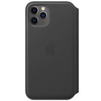 Apple Leather Folio Klapphülle Apple iPhone 11 Pro - Schwarz