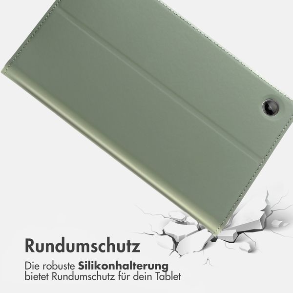 Accezz Classic Klapphülle Samsung Galaxy Tab A11 Plus - Grün
