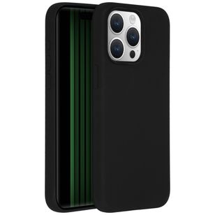 Accezz Liquid Silikoncase Apple iPhone 15 Pro Max - Schwarz