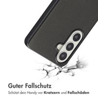 Accezz MagSafe Leather Backcover Samsung Galaxy S26 Plus - Onyx Black