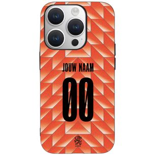 Gestalte dein eigene Nederlands Elftal Backcover Apple iPhone 15 Pro - Niederländische Nationalmannschaft '88