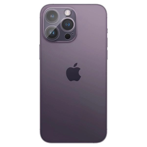 Spigen GLAStR Optik Camera Lens Protector - Kamerainsel-Schutz (2er-Pack) Apple iPhone 14 Pro (Max) - Transparent