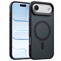 Accezz Rugged Frosted Back Cover mit MagSafe Apple iPhone Air - Schwarz
