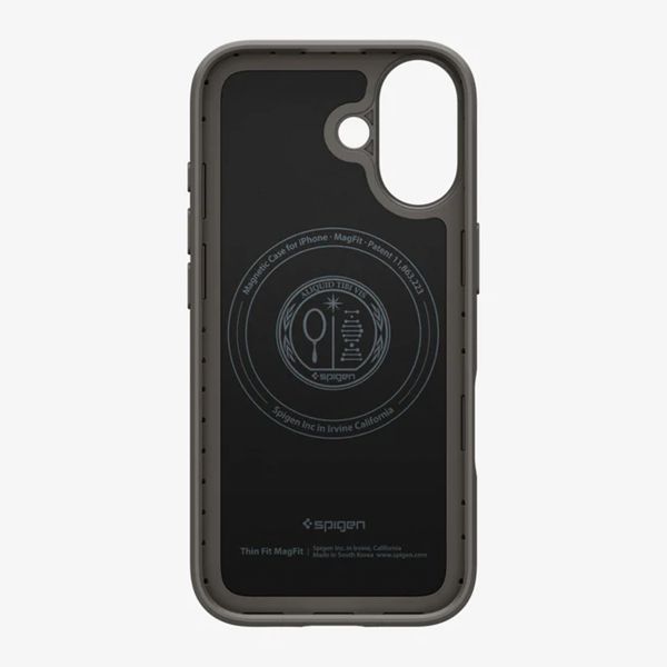 Spigen Thin Fit Backcover mit MagSafe Apple iPhone 17 - Gunmetal