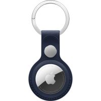 Apple AirTag Feingewebe Schlüsselanhänger - Dunkelblau