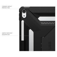UAG Scout Plus Backcover mit Ständer Apple iPad Air 11 Zoll (2026) M4 / (2025) M3 / (2024) M2 - Black