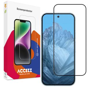 Accezz Full Cover Screen Protector aus gehärtetem Glas Google Pixel 11 / 11 Pro / 10 / 10 Pro / 9 / 9 Pro