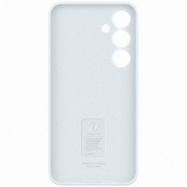 Samsung Original Silikon Cover Samsung Galaxy S24 Plus - White