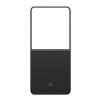 Spigen AirSkin Backcover Samsung Galaxy Z Flip 7 - Aramid Black