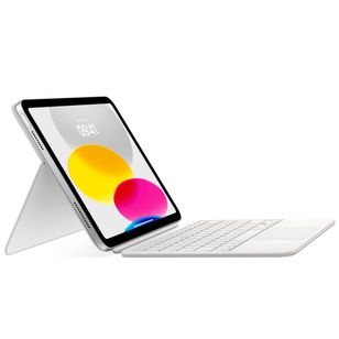 Apple Magic Keyboard Apple iPad 11 (2025) 11 Zoll A16 / iPad 10 (2022) 10.9 Zoll - AZERTY / FR - Weiß