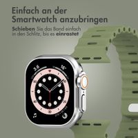 Accezz Ocean Armband für Apple Watch | 44/45/46/49 mm - Khaki
