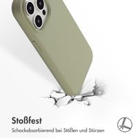 Accezz Liquid Silikoncase mit MagSafe Apple iPhone 14 Pro - Cooper Green
