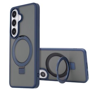 Accezz Ring Stand Backcover mit MagSafe Samsung Galaxy S26 - Blau