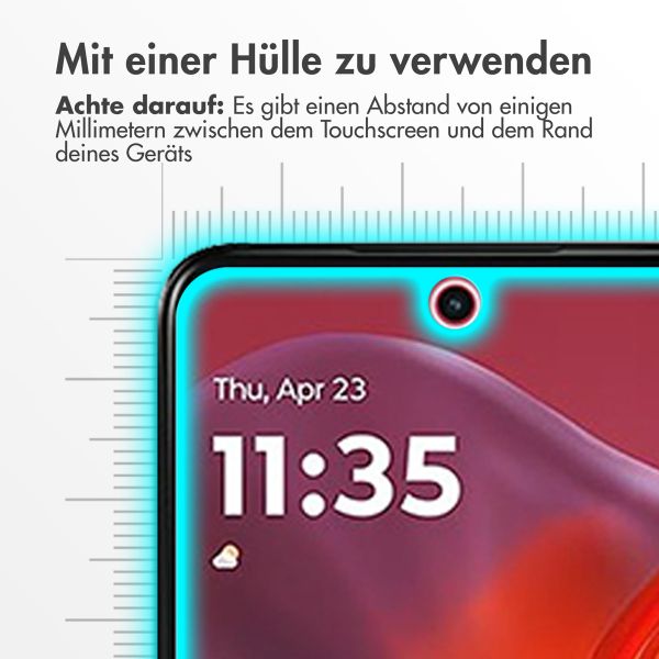 Accezz Screen Protector aus gehärtetem Glas Motorola Moto G05 / E15
